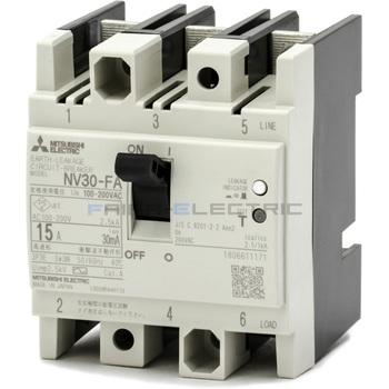 NV30-FA 3P 5A 100-200V 30MA