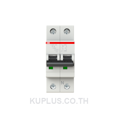 S201-C2NA, Miniature Circuit Breaker C, 2A, 440V, IP20 / IP40