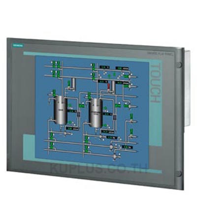 SIMATIC Flat Panel 15T extended 15-inch Touch TFT screen with 1024x 768 pixels resolution for 24 V DC and 120/240 V AC, VGA, DVI-D interface, can be placed up to 30 m away