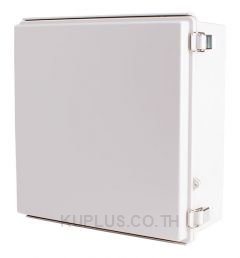 Enclosure, Hinge/Latch, PC Gray, 13.78×13.78×5.91"