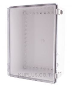 Enclosure, Hinge/Latch, PC Clear 11.81×15.75×7.09"