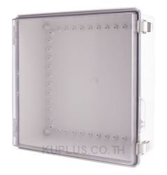 Enclosure, Hinge/Latch, PC Clear 13.78×13.78×5.91"