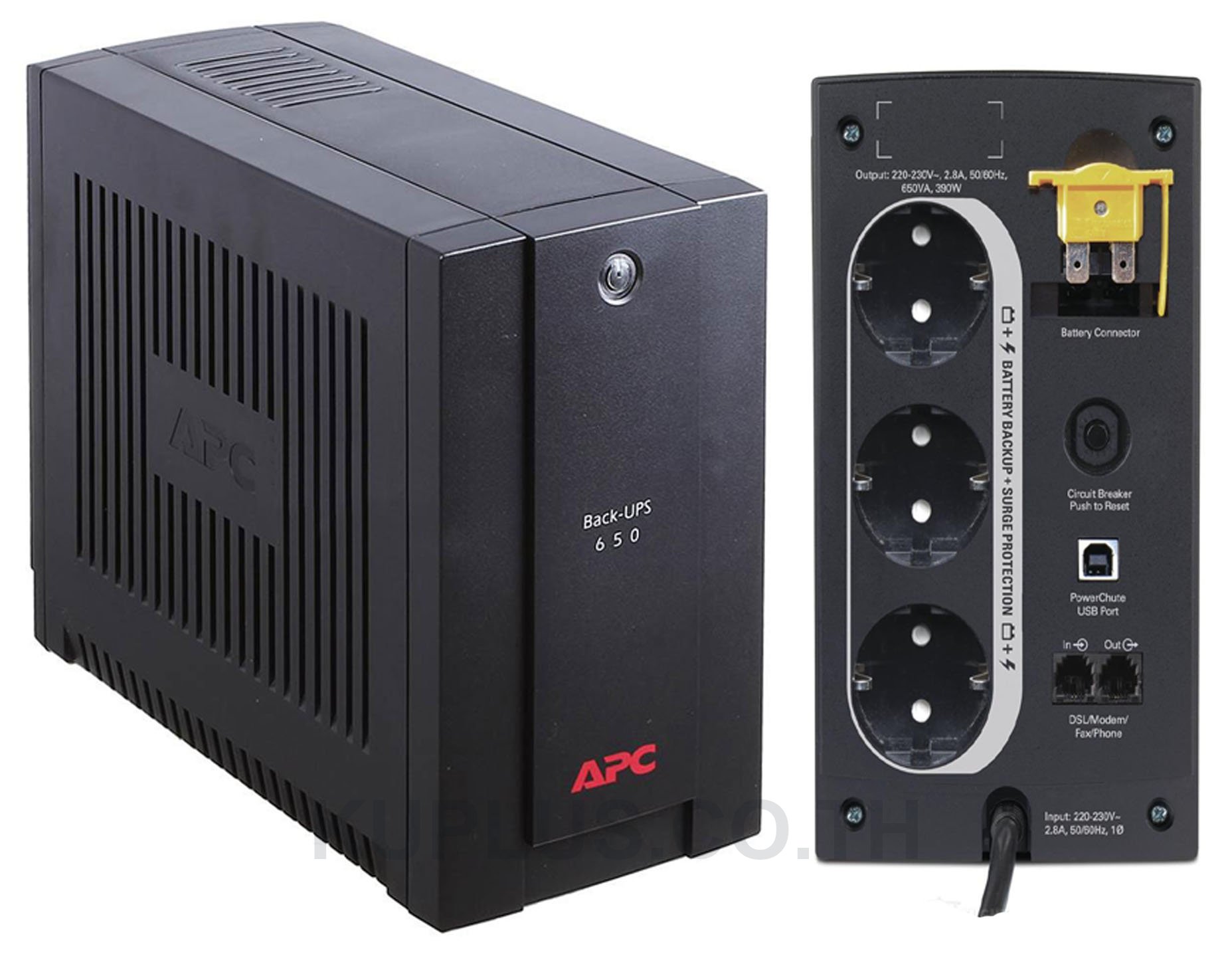 APC Back-UPS 650VA, AVR, 230V, ASEAN