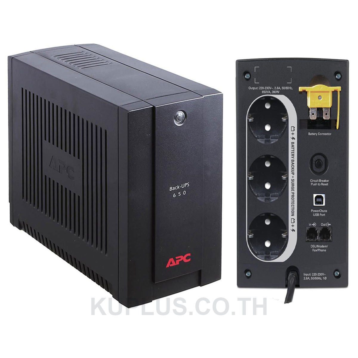 APC Back-UPS 650VA, AVR, 230V