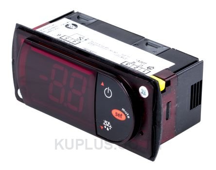 Carel PZD On/Off Temperature Controller, 81 x 36mm, NTC Input, 115 / 230V ac Supply