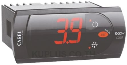 Carel PZD On/Off Temperature Controller, 81 x 36mm, NTC Input, 115 / 230V ac Supply