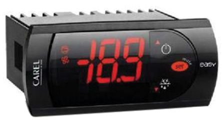 Carel Easy XL On/Off Temperature Controller, 59 x 67mm, NTC Input, 115 V ac Supply