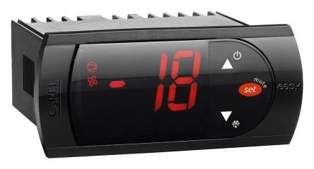 Carel On/Off Temperature Controller, 81 x 36mm, Digital Input, 230 V ac Supply