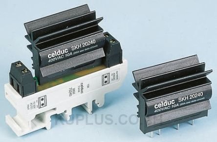 Celduc 10 A Solid State Relay, Zero Crossing, PCB Mount, Thyristor, 600 V ac Maximum Load