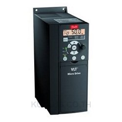 Danfoss Inverter Drive, 3-Phase In, 0 - 200 (VVC+ Mode) Hz, 0 - 400 (U/f Mode) Hz Out 0.37 kW, 230 V