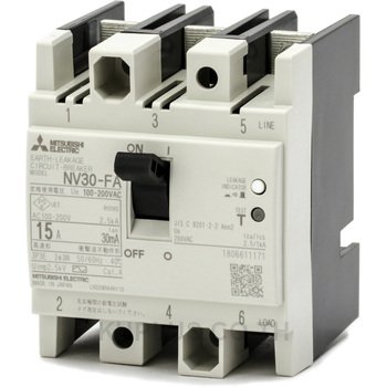 NV30-FA 3P 30A 100-200V 15MA  : ELCB