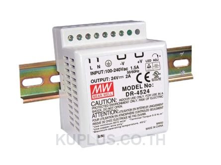 Mean Well, DR DIN Rail Panel Mount Power Supply, 15V dc Output Voltage, 2.8A Output Current
