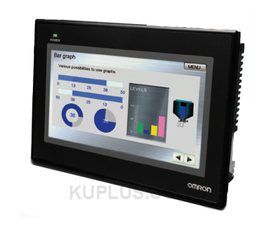 7 inch, TFT LCD, Color, 800 × 480 dots, Ethernet only 
