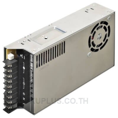 Covered type, with fan, 100 to 120 VAC/ 200 to 240 VAC, Power rating 350 W, Output: 48 V, Terminal block facing forward (Screw terminal)