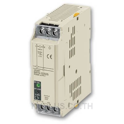 Power supply,  100-240 VAC input, 60W 24 VDC 2.5A output, DIN rail mounting, connector terminals, modular PSU for multiple configurations, without bus line connector