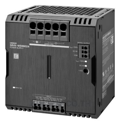 3-phase power supply, 400 VAC, 960 W, 24 VDC, 40 A, DIN rail mounting
