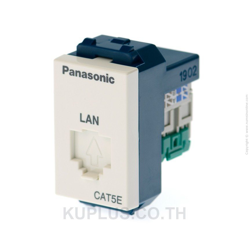 ปลั๊กคอมพิวเตอร์ CAT5E (LAN) WEG2488 พานาโซนิค WIDE ซีรีย์