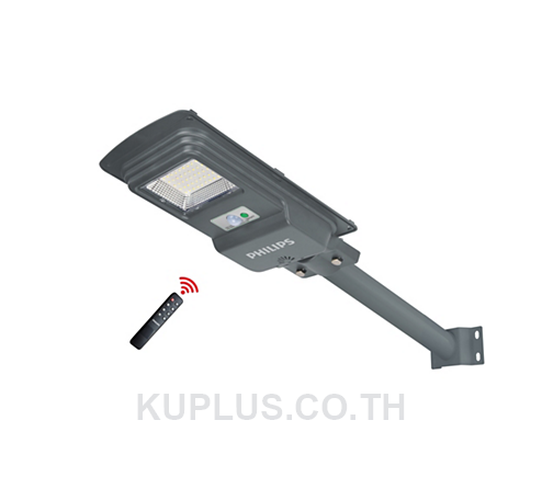 ไฟถนน SOLAR PHILIPS BRC010 LED10/765 KIT 7 วัตต์ DAYLIGHT สีเทา
