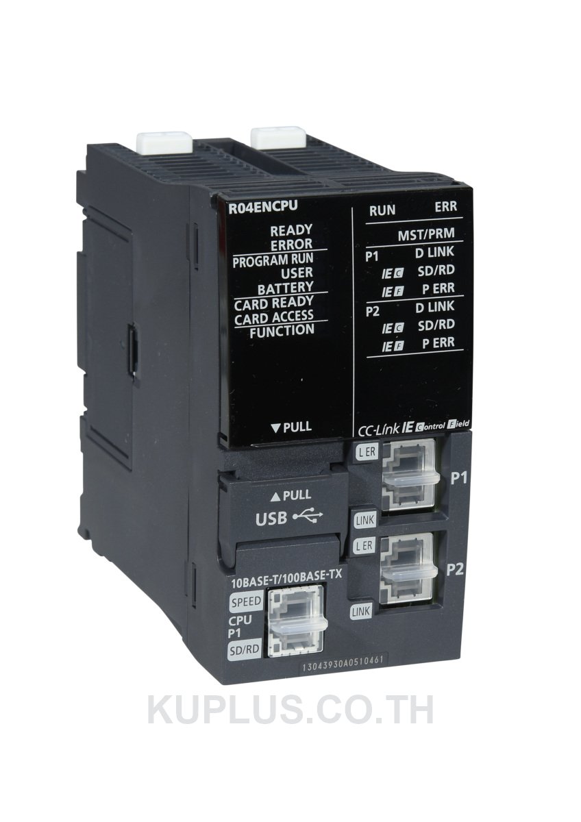 PLC iQ-R Series; CPU, 40K steps, CC-Link IE