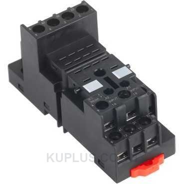 Relay Socket, 10A, 250V, Screw Clamp Terminal