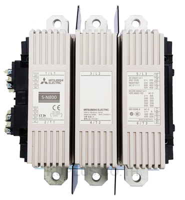 Magnetic contactor 330kW; 2NO + 2NC; AC 110V