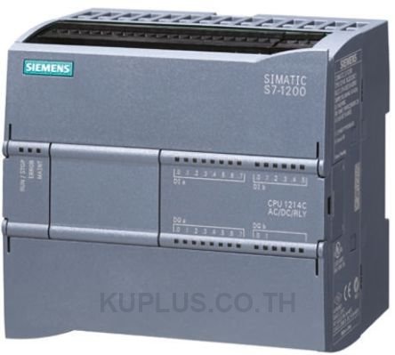 Siemens SIMATIC S7-1200 PLC CPU - 14 (Digital) Inputs, 10 (Digital) Outputs, Ethernet Networking