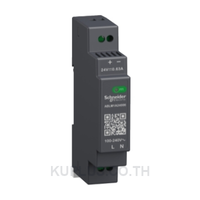 Regulated Power Supply, 100-240V AC, 24V 0.6 A, single phase, Modular