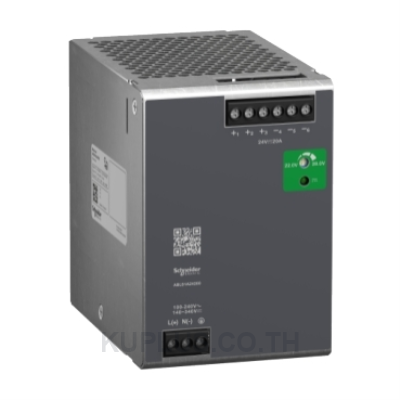Regulated Power Supply, 100-240V AC, 24V 20 A, single phase, Optimized
