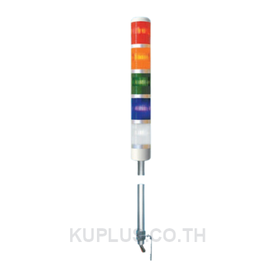 TPTL6-L73ROG Tower Light, 60mm., แบบก้าน, LED, 24V, ไฟต่อเนื่อง