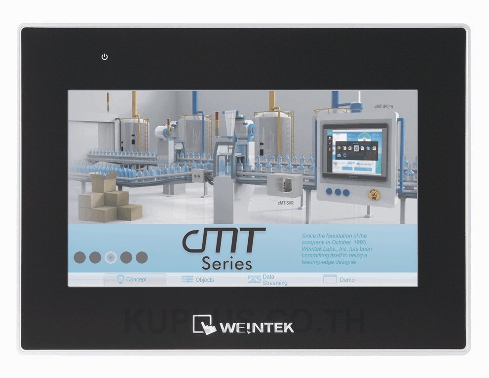 cMT2078X HMI 7" TFT 800x480,Webview,2Com-LAN Weintek
