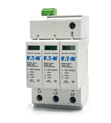 EATON NSP20M3385TNCR Surge Protection devices (SPD), 3 Pole, T2 (Class C), 40kA, 385Vac, TNC, with Remote Signaling