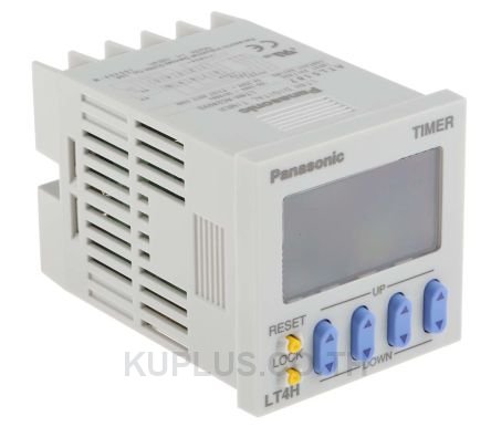 Panasonic Multi Function Timer Relay, Screw, 99.99 s - 9999 h, SPDT, 2 Contacts, SPDT, 100 - 240 V ac