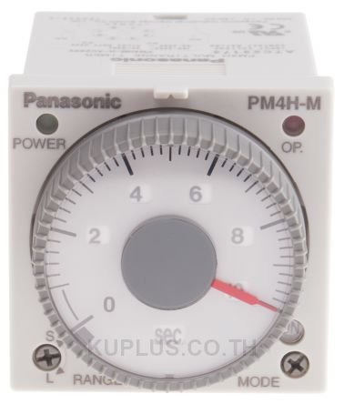 Panasonic Multi Function Timer Relay, 8-Pin Connector, 1 s - 500 h, DPDT, 2 Contacts, DPDT, 100 - 240 V ac