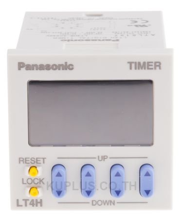 Panasonic Multi Function Timer Relay, 8-Pin Connector, 9.999 s - 999.9 h, SPDT, 2 Contacts, SPDT