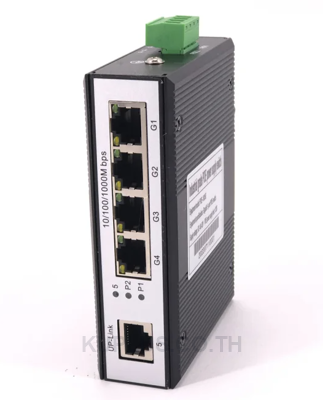 ET-105G Gigabit Industrial Switch/Hub 5 port (10/100/1000)