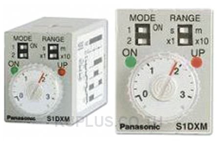 Panasonic Power ON Delay Single Timer Relay, Socket, 0.05 s - 10 min, 2 Contacts, DPDT, 120 V ac
