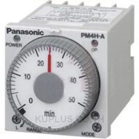 Panasonic Power ON Delay Single Timer Relay, 8-Pin Connector, 1 s - 500 h, DPDT, 2 Contacts, DPDT, 12 V dc
