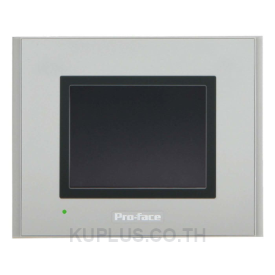5.7-inch TFT, 65,536 colors, QVGA 320 x 240 pixels, Analog Touch Panel, Ethernet I/F, COM x 2, USB A/mini-B I/F x 1 each, Secondary Back-up Battery, DC24V, Coated Model