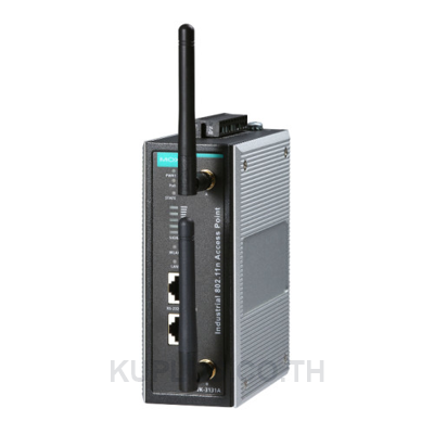 Rail Trackside In-door Single Radio, 802.11n Access Point/Client, M12/SC, US band, IP30, -40 to 75Â°C