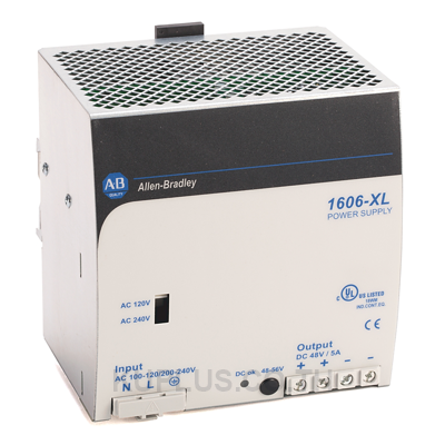 Allen-Bradley 1606-XL480E-3W Power Supply, Switched Mode, 480W Output, 24-28 Output Voltage, 3P