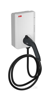 EV Charger ABB Terra AC 22 kW (รุ่น 22kW W22-G5-R-V2-0, Wallbox Type 2 AC, Cable 5m , RFID