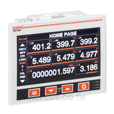 Lovato DMG Multi-Function Meter for Power, 92mm x 92mm