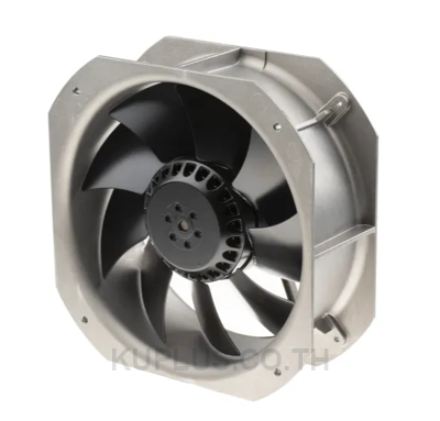 W2E200H Series Axial Fan, 225 x 225 x 80mm, 935m?/h, 64W, 230 V ac