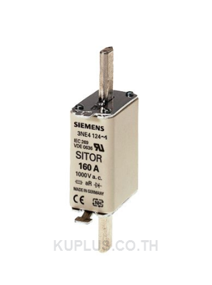 SITOR fuse link, with blade contacts, NH0, In: 125 A, aR, Un AC: 1000 V, Un DC: 440 V, front indicator