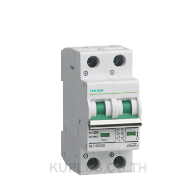 เบรกเกอร์ DC 2P 16A 800V MCB SL7-63C16 POLARITY SUNTREE