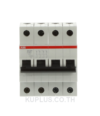 SH200 MCB 63A 4 Pole Type C 6kA