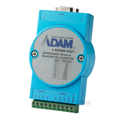 ADAM-4521 Isolated Addressable RS-422/485 to RS-232 Converter