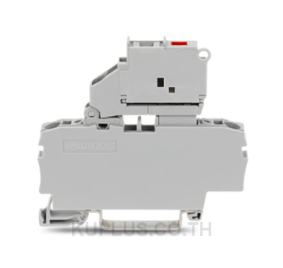 WAGO 2002-1611/1000-541 ตลับใส่ฟิวส์ (ฐานฟิวส์) | 2-conductor Fuse Terminal Block Model: 2002-1611/1000-541