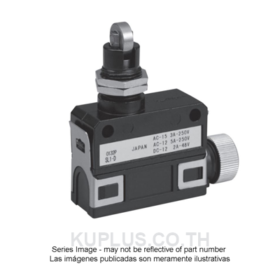 Honeywell SL1 Series Roller Plunger Limit Switch, NO/NC, IP67, SPDT, Die Cast Zinc Housing, 250V ac Max, 5A Max